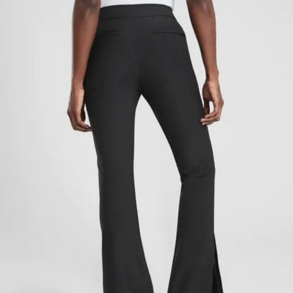 Athleta Stellar Flare Trousers size 2 Black - Picture 2 of 7